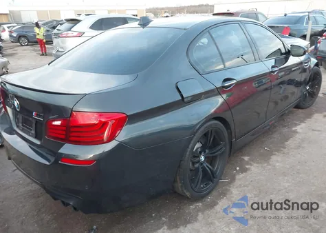 2014 BMW M5 from USA, damaged, VIN WBSFV9C54ED593734